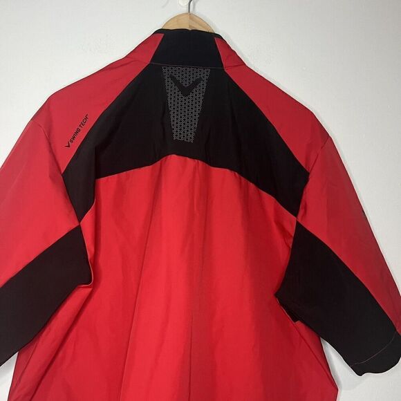 Callaway Red Swing Tech Rain Windshirt - Picture 5 of 6